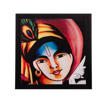 Krishna Matt Textured UV Art Painting 1