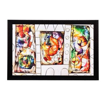 Abstract Matt Textured UV Art Painting 1