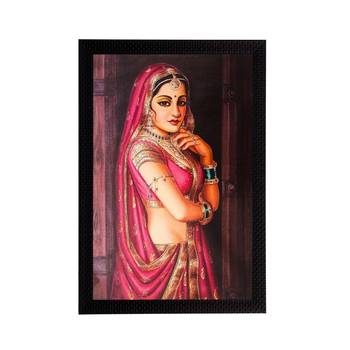 Pretty Ragini Matt Textured UV Art Painting 1