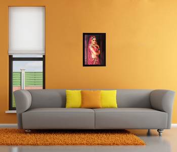 Pretty Ragini Matt Textured UV Art Painting 2