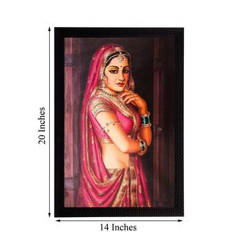 Pretty Ragini Matt Textured UV Art Painting 3