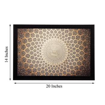 Geometric Design Matt Textured UV Art Painting 3