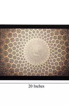 Geometric Design Matt Textured UV Art Painting