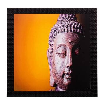 Meditating Buddha Matt Textured UV Art Painting 1