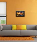 Colorful Bridge View Matt Textured UV Art Painting