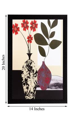 Botanical Matt Textured UV Art Painting 3
