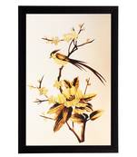 Golden Flower Matt Textured UV Art Painting