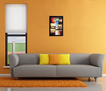 Abstract Matt Textured UV Art Painting 2