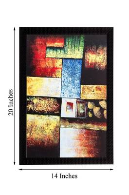 Abstract Matt Textured UV Art Painting 3
