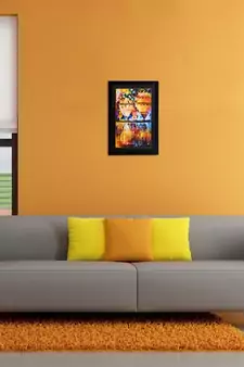 Colorful Balloon Matt Textured UV Art Painting