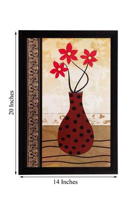 Botanical Matt Textured UV Art Painting 3