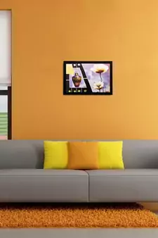 Vase and Flowers Matt Textured UV Art Painting
