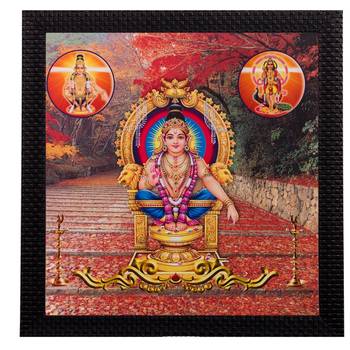Goddess Laxmiji Matt Textured UV Art Painting 1