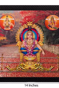 Goddess Laxmiji Matt Textured UV Art Painting