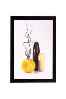 Beautiful Vases Matt Textured UV Art Painting