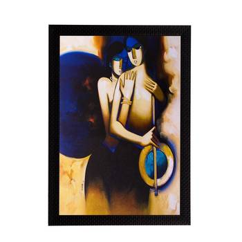 Love Couple Matt Textured UV Art Painting 1