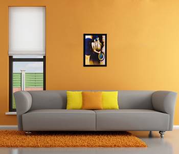 Love Couple Matt Textured UV Art Painting 2