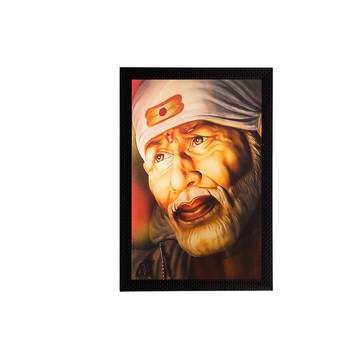 Enlightening Sai Baba Matt Textured UV Art Painting 1