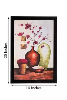 Botanical Matt Textured UV Art Painting