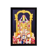 Lord Balaji Matt Textured UV Art Painting
