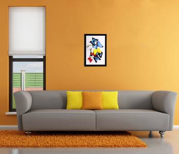 Colorful Butterflies Matt Textured UV Art Painting 2