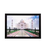 Taj Mahal Matt Textured UV Art Painting