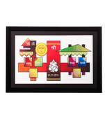 Shubh Labh Matt Textured UV Art Painting