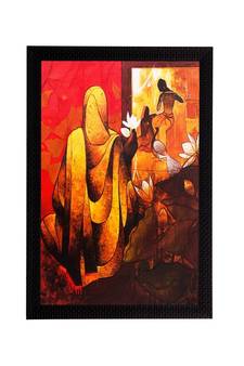 Still Life View Matt Textured UV Art Painting