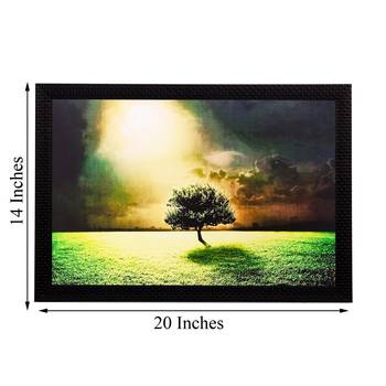 Garden View in Sunlight Matt Textured UV Art Painting 3