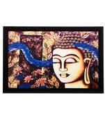 Spiritual Buddha Matt Textured UV Art Painting