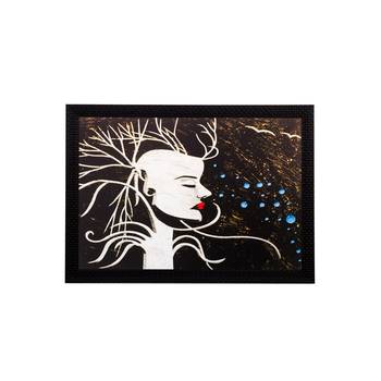 Abstract Man Matt Textured UV Art Painting 1