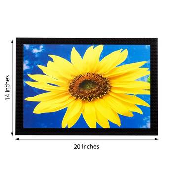 Sunflower Matt Textured UV Art Painting 3