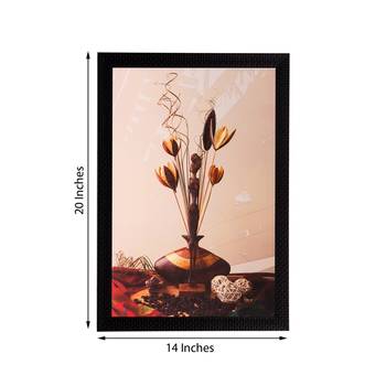 Vase and Stem Matt Textured UV Art Painting 1