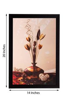 Vase and Stem Matt Textured UV Art Painting