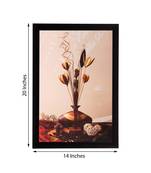 Vase and Stem Matt Textured UV Art Painting