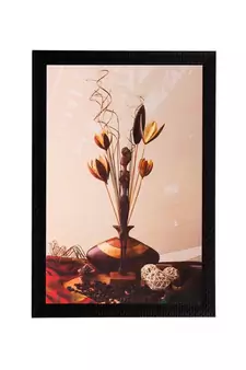 Vase and Stem Matt Textured UV Art Painting