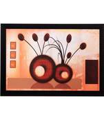 Vase and Stem Matt Textured UV Art Painting