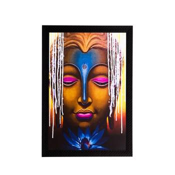 Spiritual Lord Buddha Matt Textured UV Art Painting 1