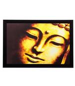 Enlightening Buddha Matt Textured UV Art Painting