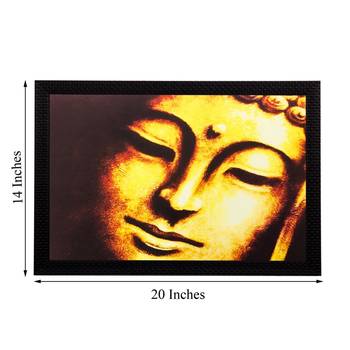 Enlightening Buddha Matt Textured UV Art Painting 3