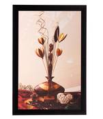 Stems & Vase Matt Textured UV Art Painting