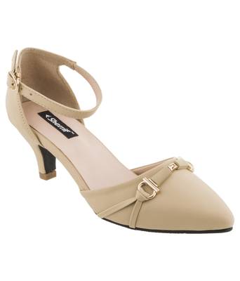 Sherrif Shoes Kitten Heel Sandals 1