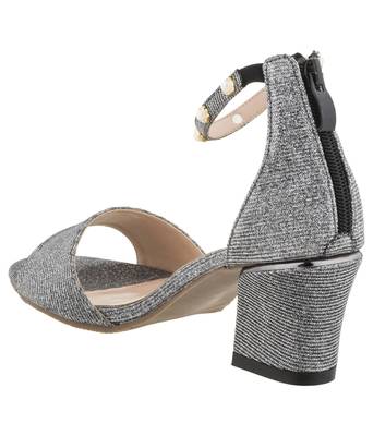 Sherrif Shoes Block Heel Sandals 3