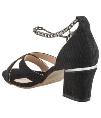 Sherrif Shoes Block Heel Sandals 3