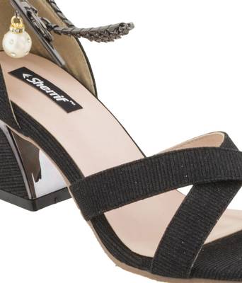 Sherrif Shoes Block Heel Sandals 5