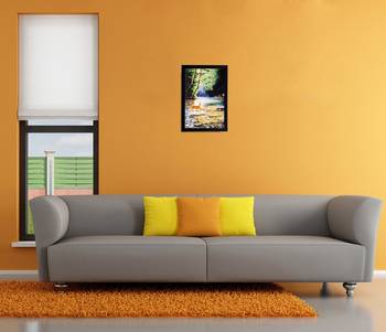 Colorful Animals in Water Matt Textured UV Art Painting 2