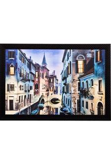 City View Matt Textured UV Art Painting