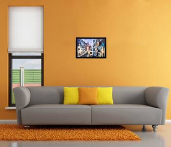 City View Matt Textured UV Art Painting 2