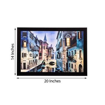 City View Matt Textured UV Art Painting 3