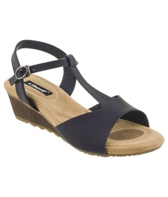 Sherrif Shoes Ankle Strap Wedge 1